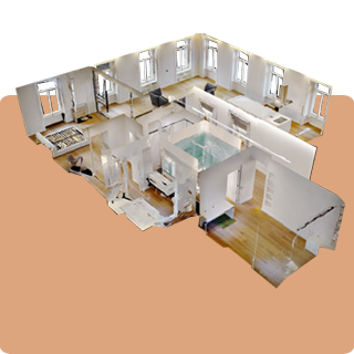 Modello 3D appartamento